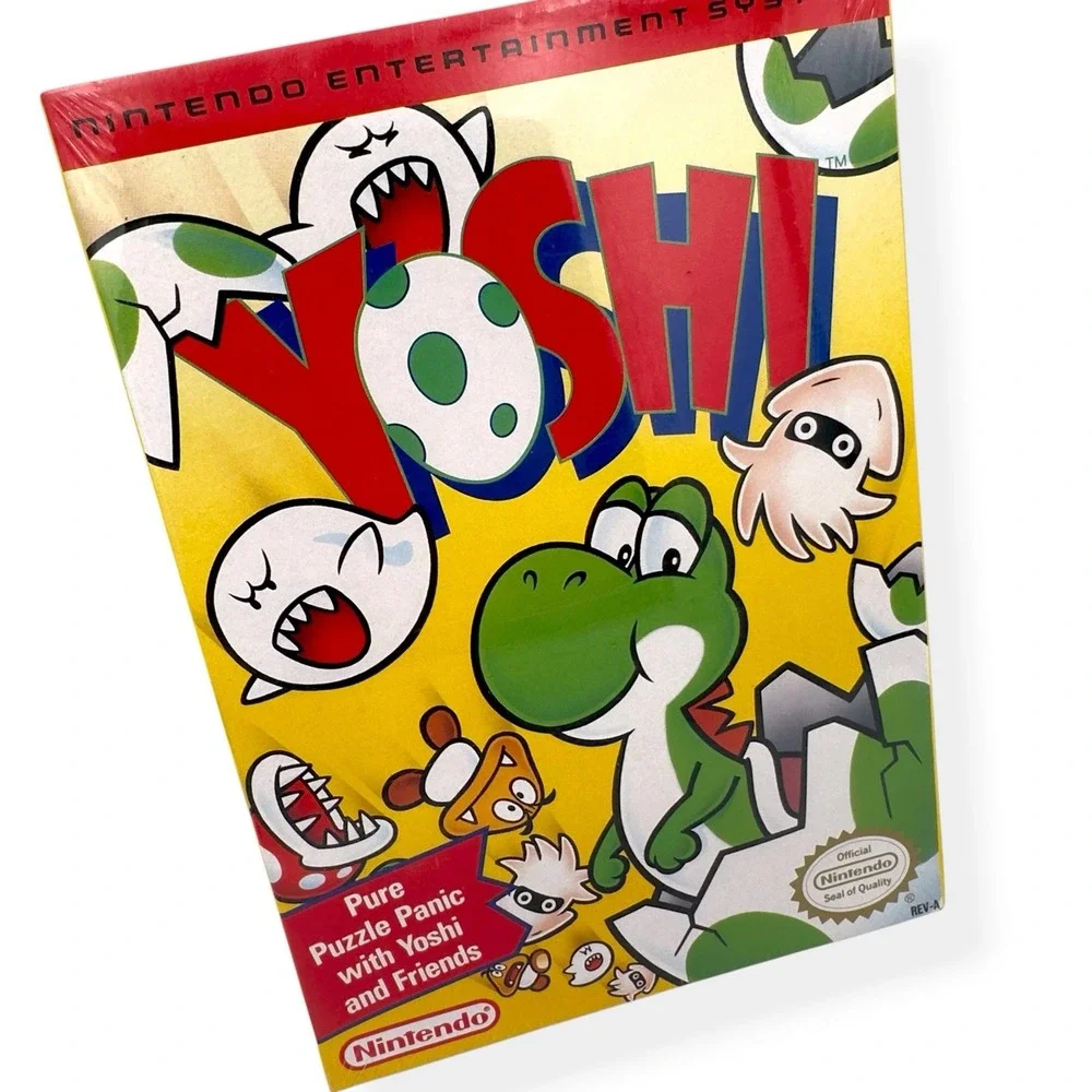 Yoshi (Nintendo Entertainment System, 1992) NEW & FACTORY PLASTIC SEALED CIB